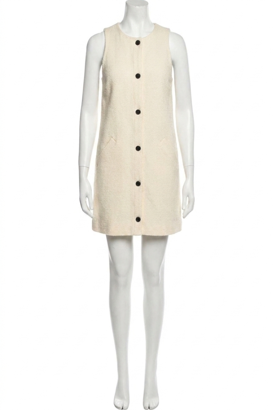 NEW BA&SH robe parveen dress in off white